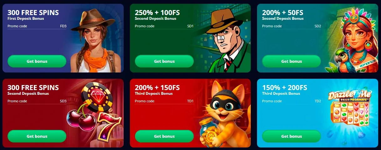 Bonusy Marvel Casino